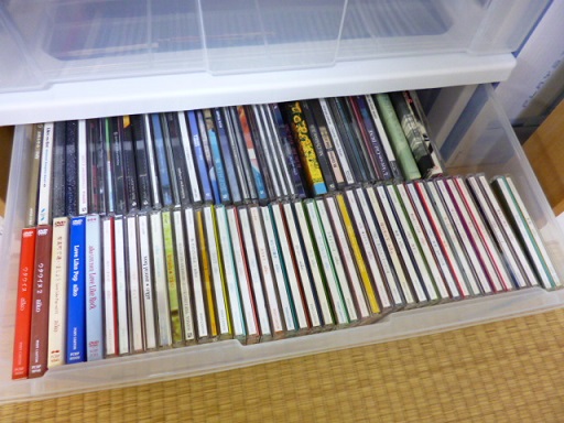 かなりたくさんのCDが収納できます～